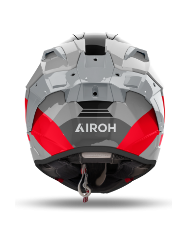 Casco AIROH GP 800 Competition Red Gloss