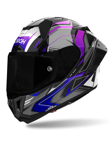 Casco AIROH GP 800 Must Blue Gloss