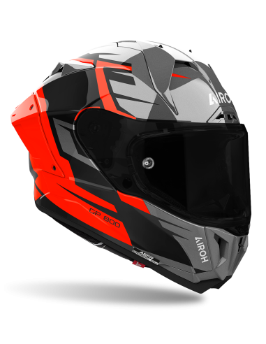 Casco AIROH GP 800 Master Naranja Brillo