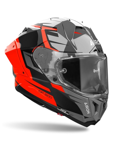 Casco AIROH GP 800 Master Naranja Brillo