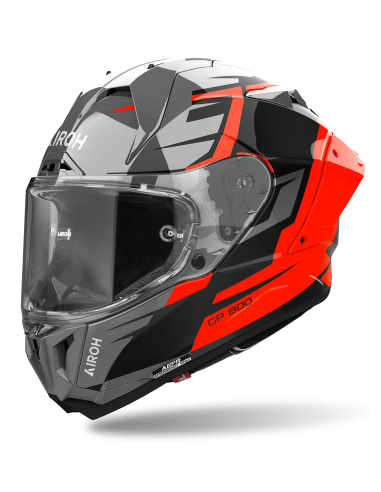 Casco AIROH GP 800 Master Naranja Brillo