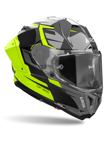 Casco AIROH GP 800 Master Amarillo Fluo