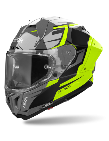 Casco AIROH GP 800 Master Amarillo Fluo