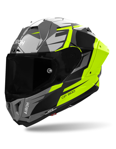Casco AIROH GP 800 Master Amarillo Fluo