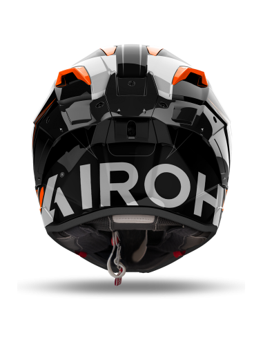 Casco AIROH GP 800 Must Naranja Brillo
