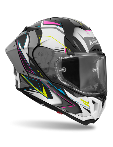 Casco AIROH GP 800 Must Multicolor Mate
