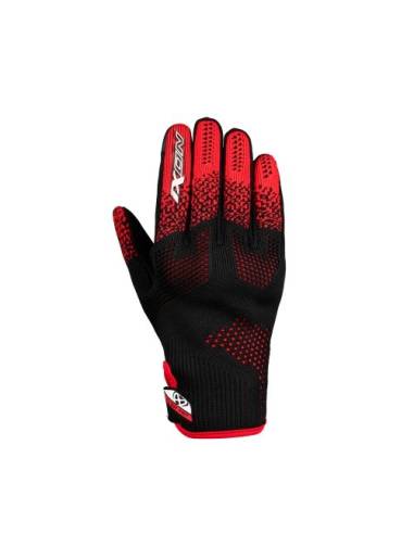 Guantes IXON Ixflow Knit Negro/Rojo