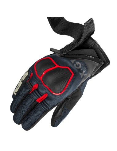 Guantes SPIDI X-GT Negro/Azul