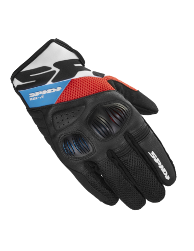 Guantes SPIDI Flash-R Evo Azul/Rojo