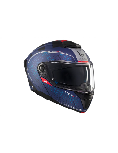 Casco MT ATOM 2 SV DESTINY C7 MATE