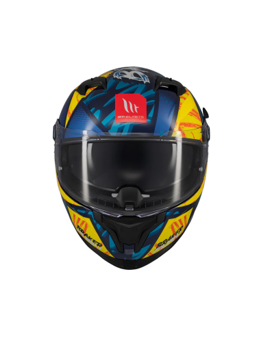 Casco MT Braker SV Fury C17 Brillo