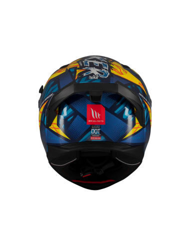 Casco MT Braker SV Fury C17 Brillo
