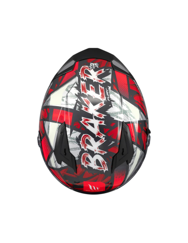 Casco MT Braker SV Fury C5 Brillo