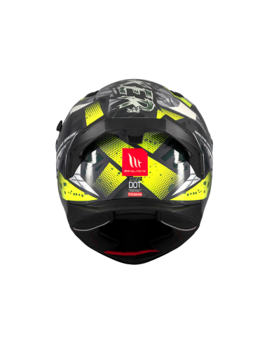 Casco MT Braker SV Fury C6 Brillo