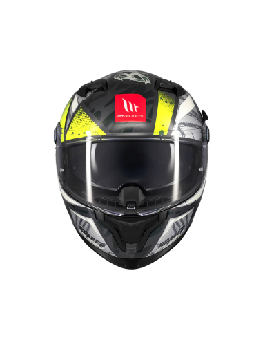 Casco MT Braker SV Fury C6 Brillo