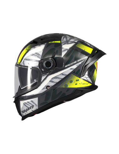 Casco MT Braker SV Fury C6 Brillo