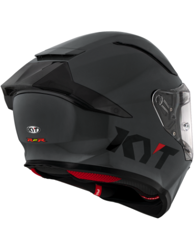 Casco KYT R2R Plain GRL Gris