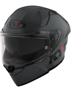 Casco KYT R2R Plain GRL Gris