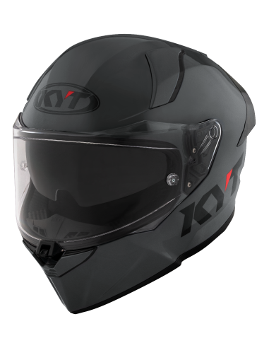 Casco KYT R2R Plain GRL Gris