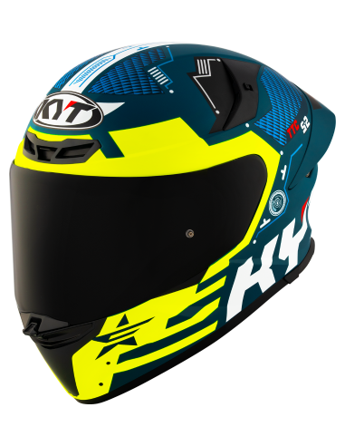 Casco KYT TT-REVO Fuselage Amarillo Mate