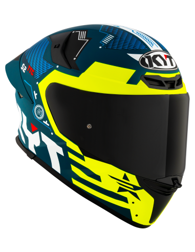 Casco KYT TT-REVO Fuselage Amarillo Mate
