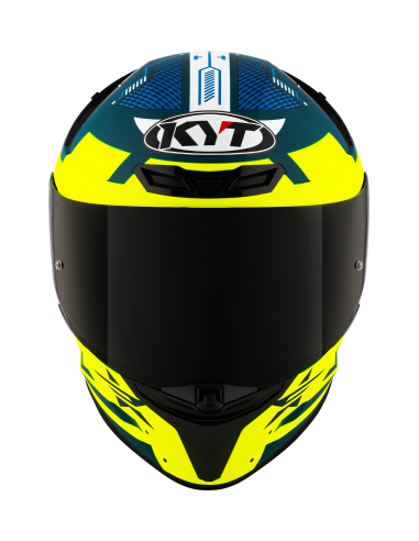 Casco KYT TT-REVO Fuselage Amarillo Mate