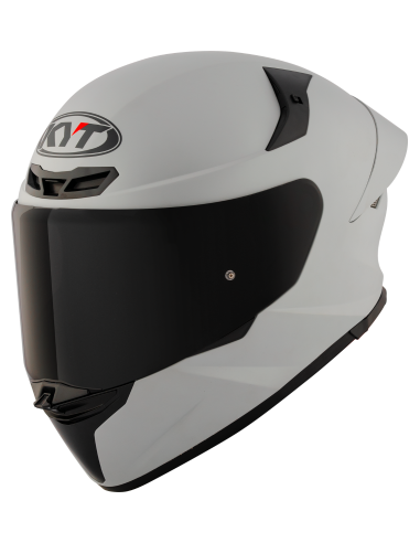 Casco KYT TT-REVO Plain Gris Mate