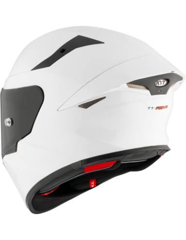 Casco KYT TT-REVO Plain Blanco