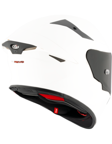 Casco KYT TT-REVO Plain Blanco
