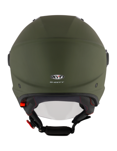 Casco KYT D-CITY Verde Militar Mate