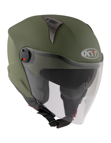 Casco KYT D-CITY Verde Militar Mate