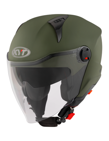 Casco KYT D-CITY Verde Militar Mate