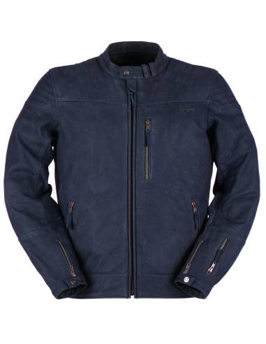 Chaqueta Cuero FURYGAN Clint Evo Azul