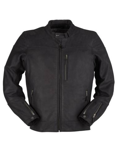 Chaqueta Cuero FURYGAN Clint Evo Negra