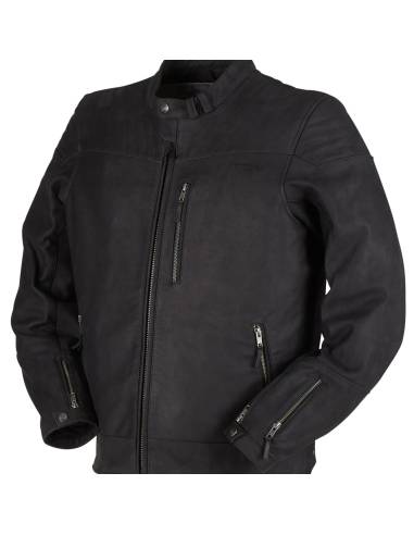 Chaqueta Cuero FURYGAN Clint Evo Negra