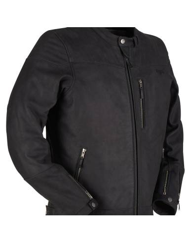 Chaqueta Cuero FURYGAN Clint Evo Negra