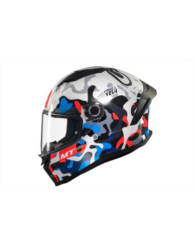 Casco MT Stinger 2 YOZU A7 brillo