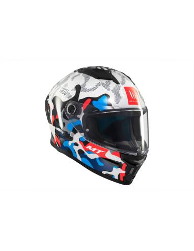 Casco MT Stinger 2 YOZU A7 brillo
