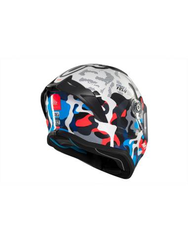 Casco MT Stinger 2 YOZU A7 brillo