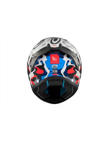 Casco MT Stinger 2 YOZU A7 brillo