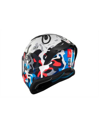 Casco MT Stinger 2 YOZU A7 brillo
