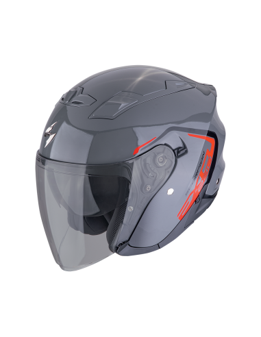 Casco SCORPION EXO-230 CIT-E Gris/Rojo