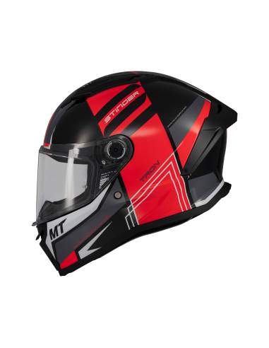 Casco MT Stinger 2 tron B15 brillo