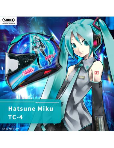 Casco SHOEI NXR 2 Hatsune Miku TC4
