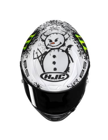 HJC RPHA 1 V2 Carbon Snow Diablo