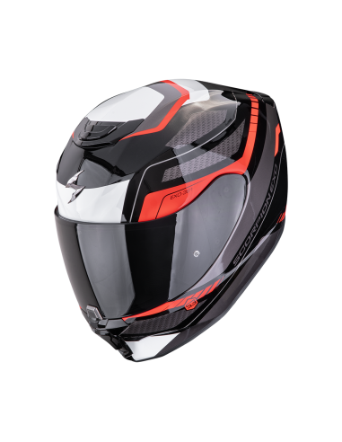 Casco Scorpion EXO-391 LEO Negro-Rojo