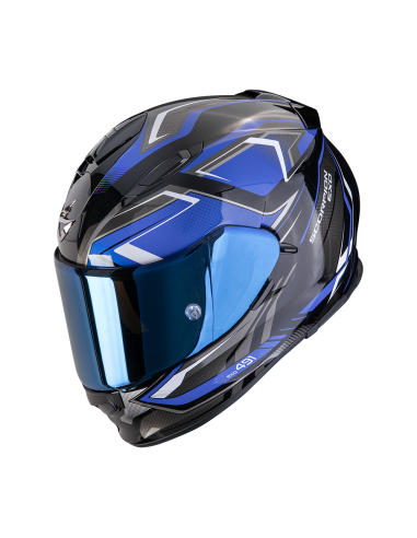 Casco Scorpion EXO-491 ZUMO Negro-Azul