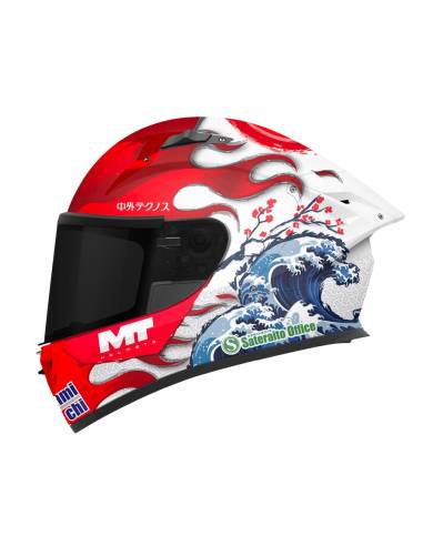 Casco MT KRE+ S Yamanaka A5 Brillo