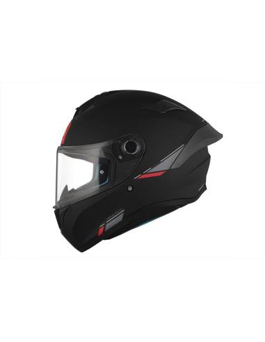 Casco MT Targo S Solid A1 Negro Mate