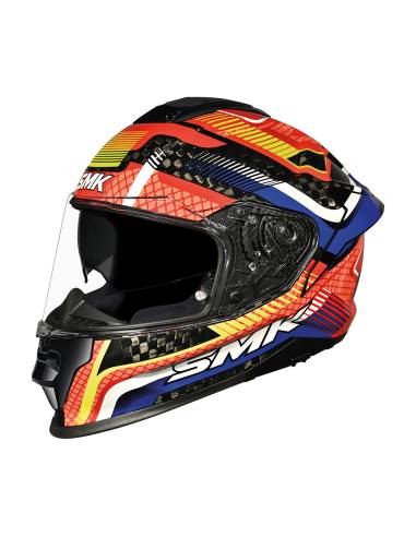 Casco SMK Titan Carbon Razor Decorado...